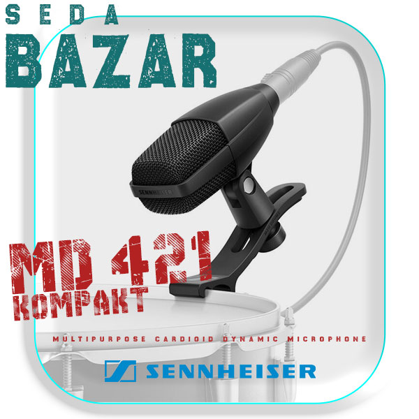 میکروفون دینامیک سنهایزر آلمان MD 421 KOMPAKT
