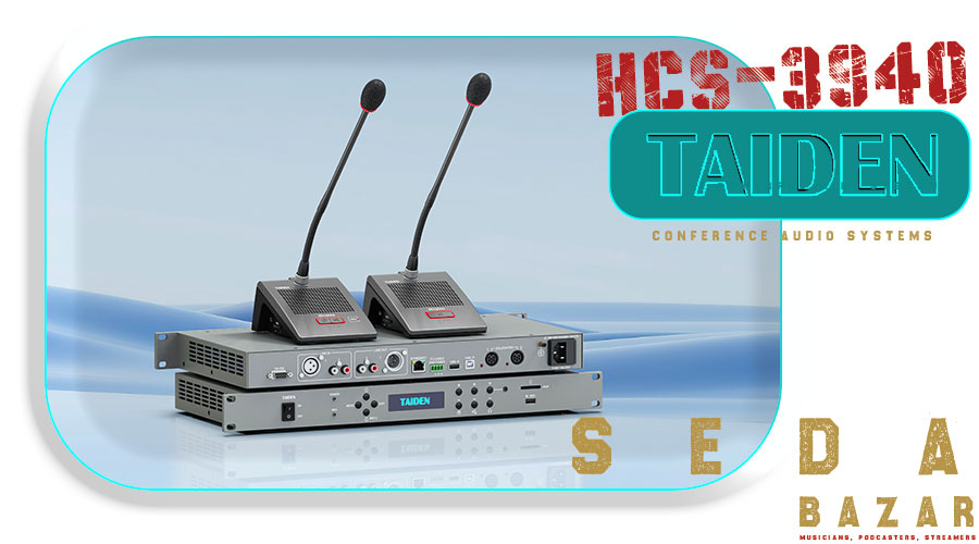 Taiden HCS-3940 سیستم کنفرانس 24 نفره با سیم 1 Taiden HCS-3940 Conference Units