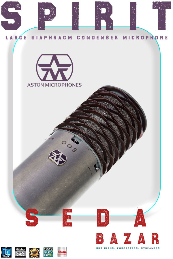 Aston Mic Spirit میکروفون کاندنسور استودیویی 1 قیمت میکروفون استودیو Astonmic-Spirit