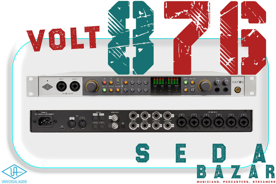 Universal Audio Volt 876 USB Recording Studio