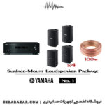 پکیج اسپیکر دیواری برای کافه و ویلا
