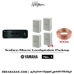 پکیج اسپیکر دیواری (Compact Indoor-Outdoor Speaker)