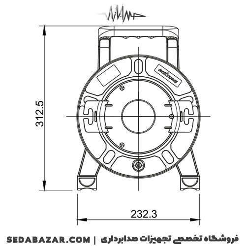 Roxtone-CDSC425 قیمت Roxtone CDSC425 قرقره سیم اسپیکر