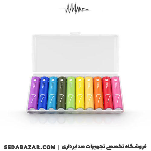 قیمت باتری نیم قلمی Xiaomi Rainbow Batteries