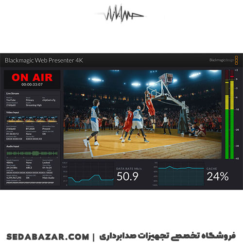Web Presenter 4K Livestream Interface