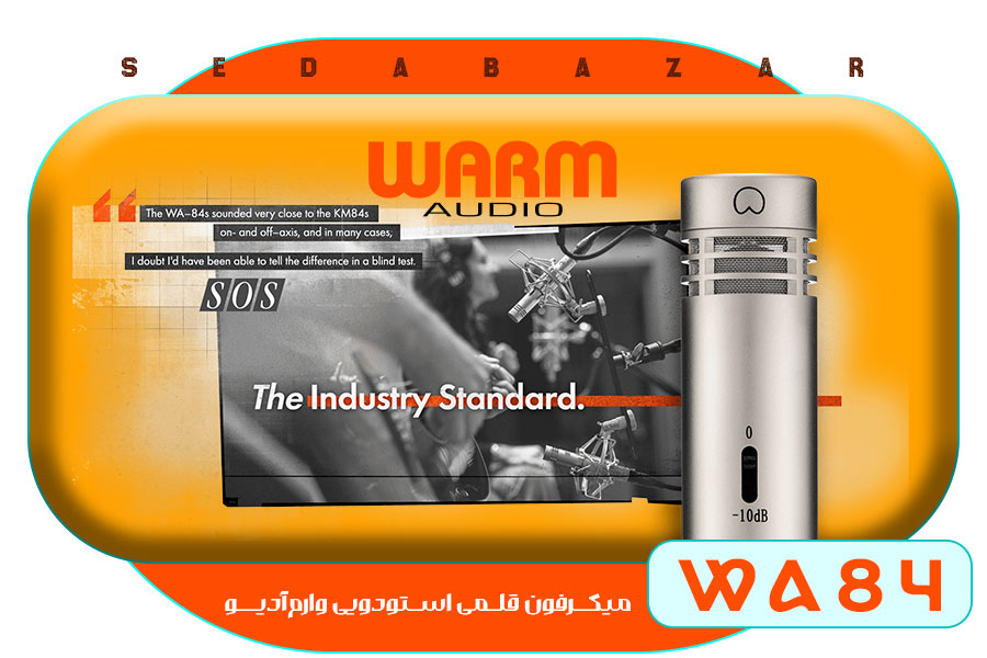 Warm Audio WA-84 میکروفون قلمی وارم آدیو 1 Warm Audio WA-84