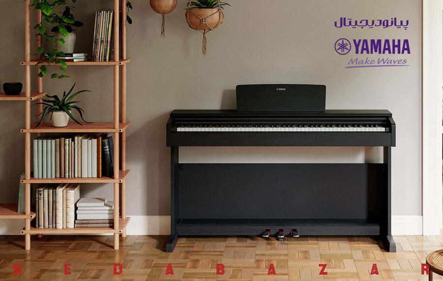 YAMAHA YDP-145 پیانو دیجیتال یاماها 1 پیانو YAMAHA YDP-145 Dark Rosewood
