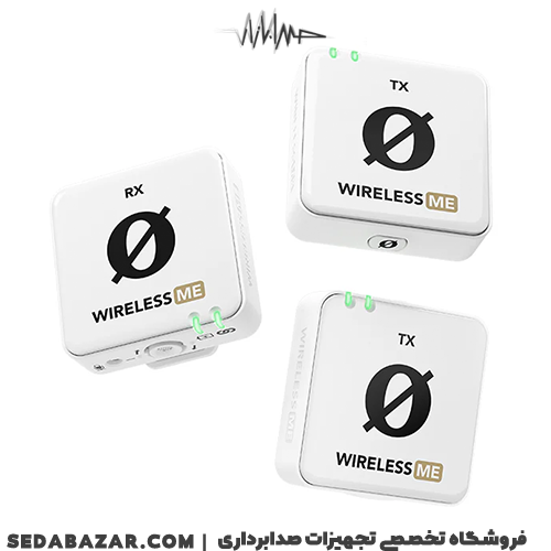 RODE Wireless ME Dual میکروفون یقه ای وایرلس می سفید
